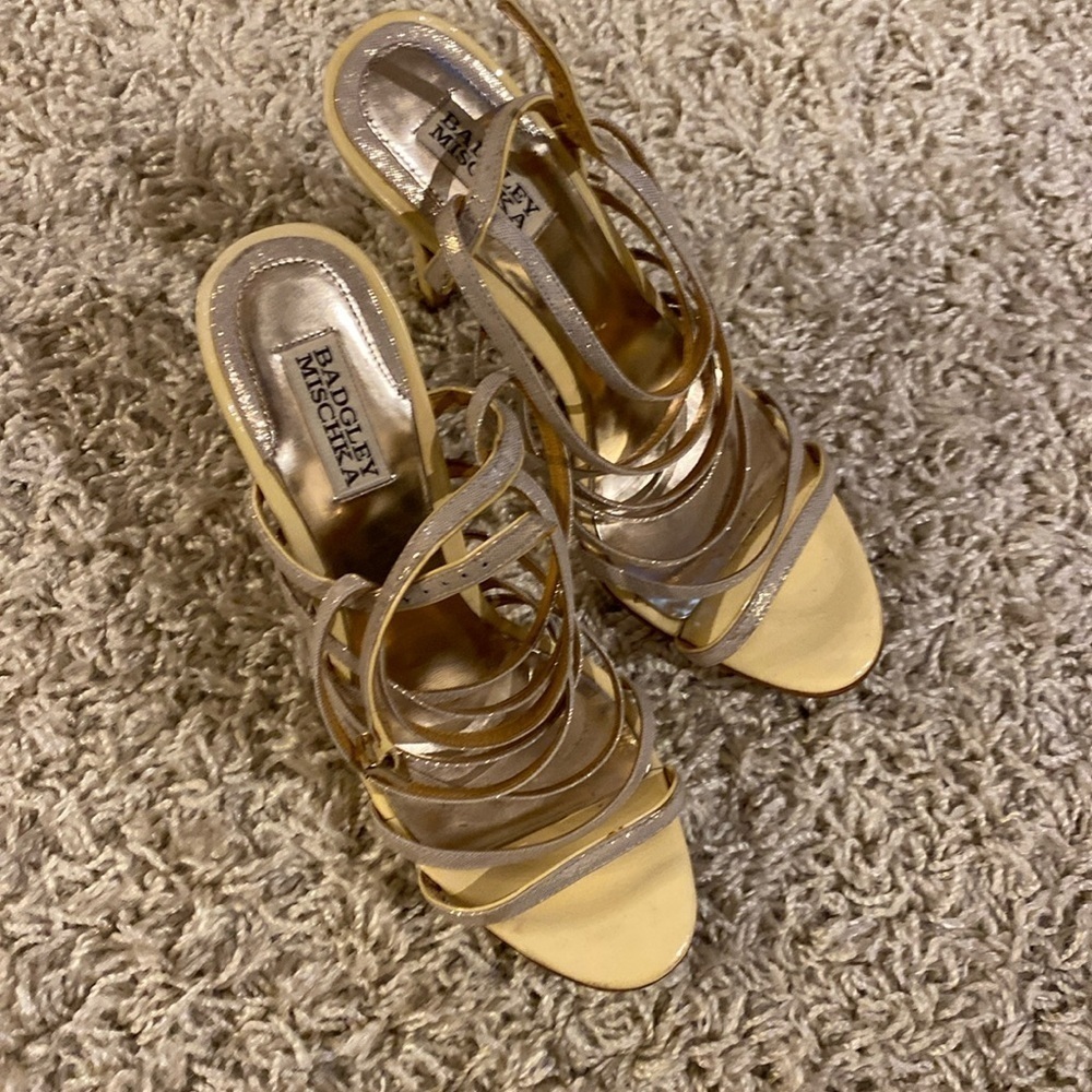 Badgley Mischka heels size 10